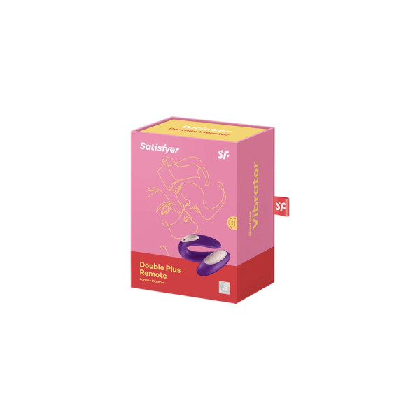 Stimulateur de couple Satisfyer Partner Plus télécommande 